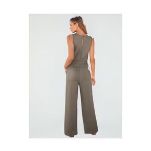 Wide leg, Sleeveless jumpsuit